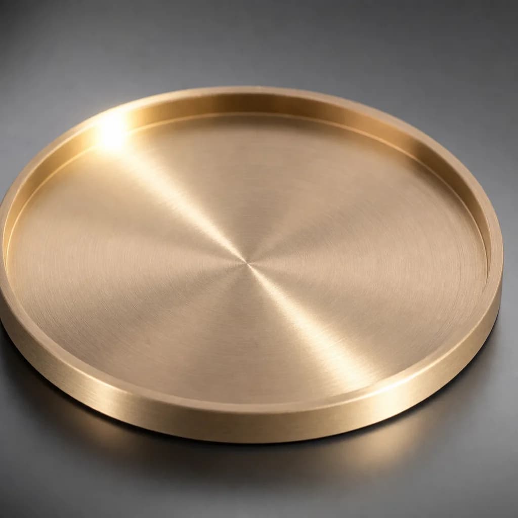 Brass coasters