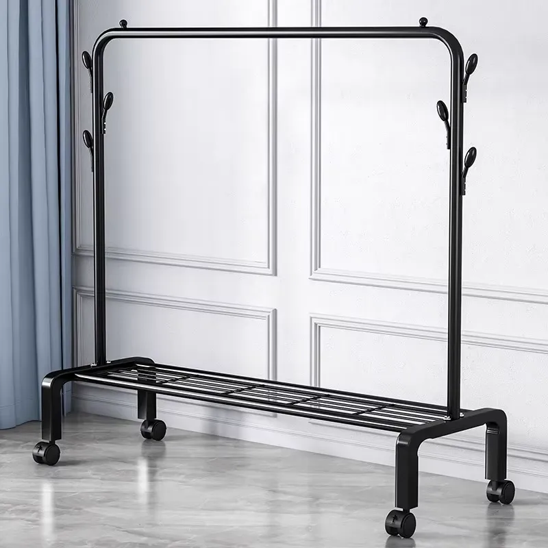 Clothing Rack — Rolling Rail