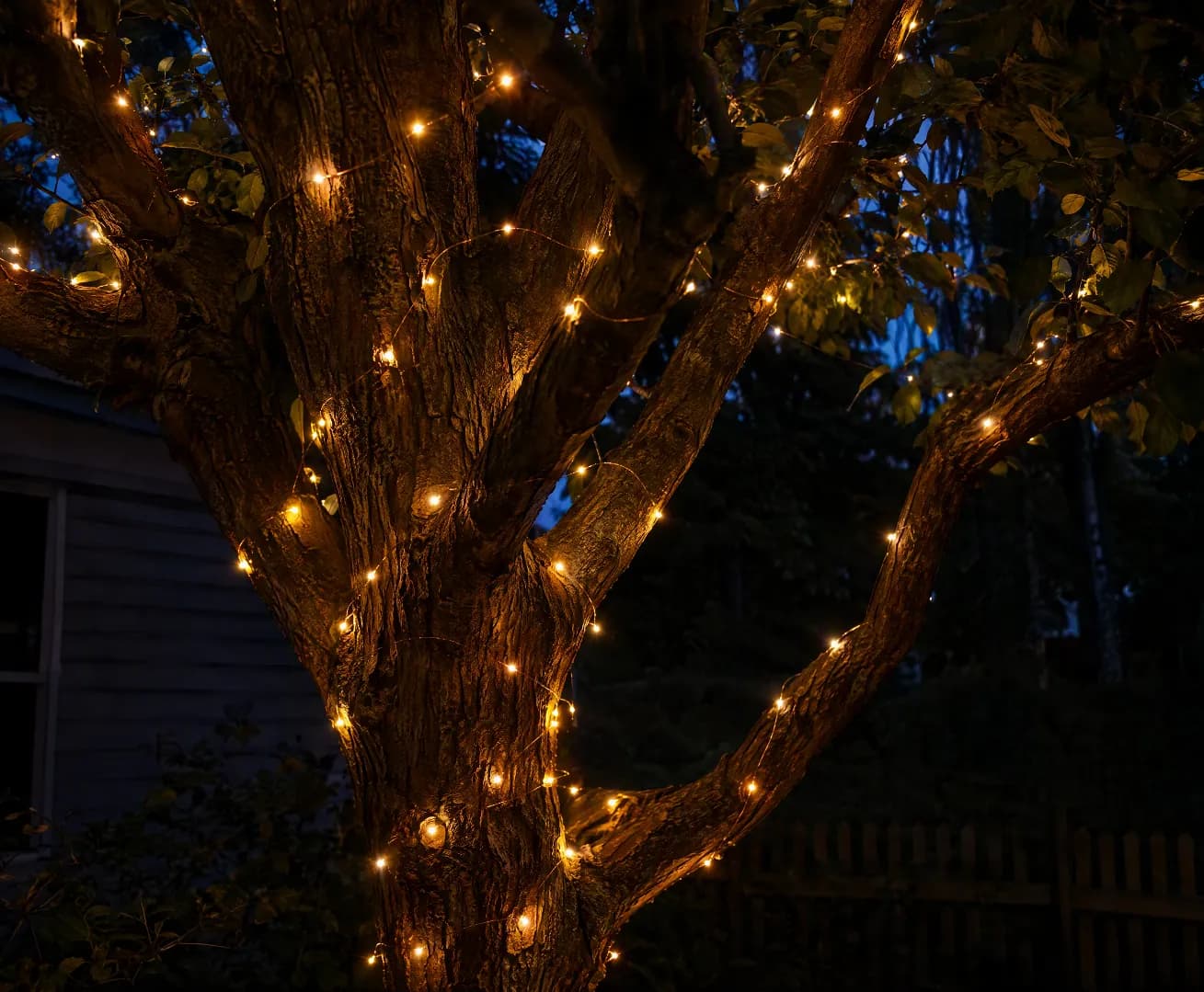 Solar Hanging Lights — Warm White